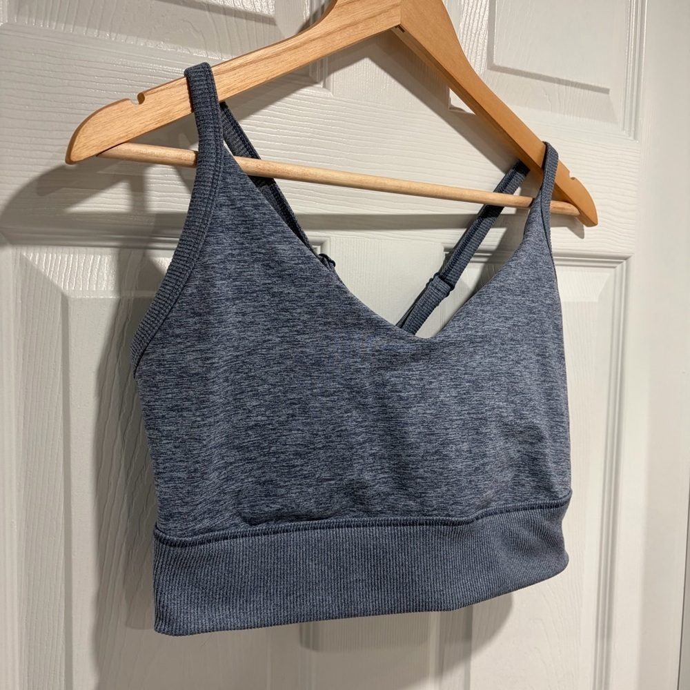 2/$25 Offline by Aerie The Hugger Stretch Medium Support Sports Workout Bra - Picture 3 of 9